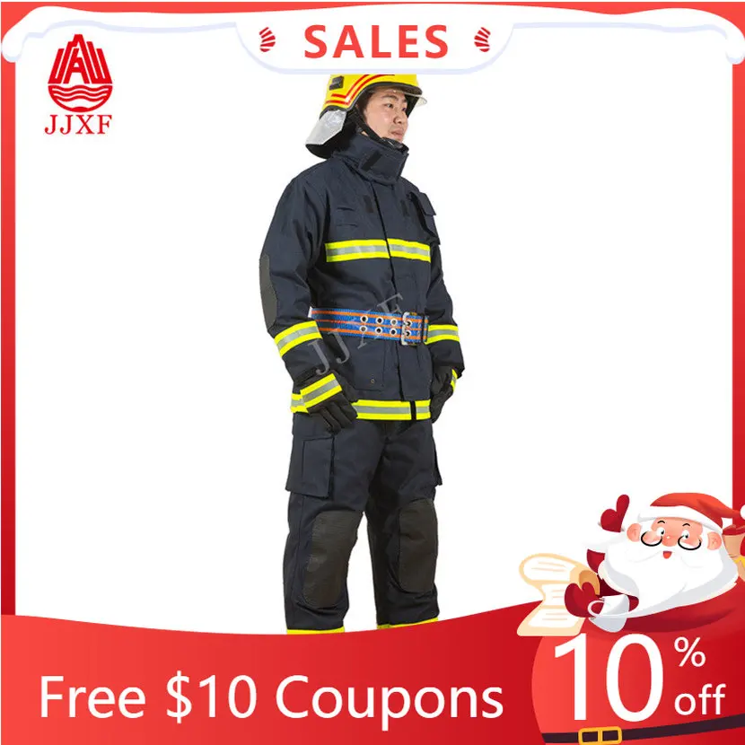 

Fire Fighting Equipments Heat Resistant Suit Fireman , From Factory