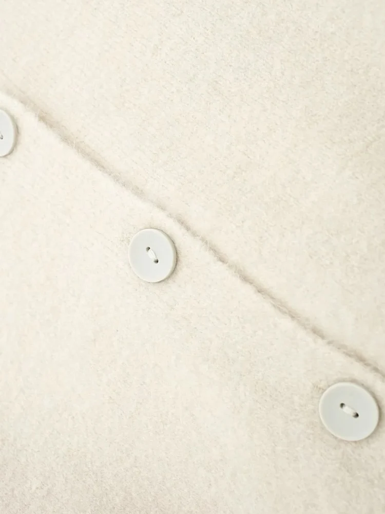 KAOPU ZA женский тонкий вязаный кардиган винтажный с круглым вырезом и длинными