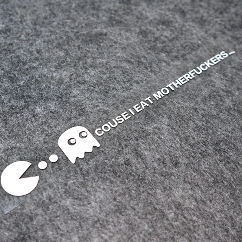 Pacman светоотражающие наклейки для кузова милые декоративные с цветочным рисунком