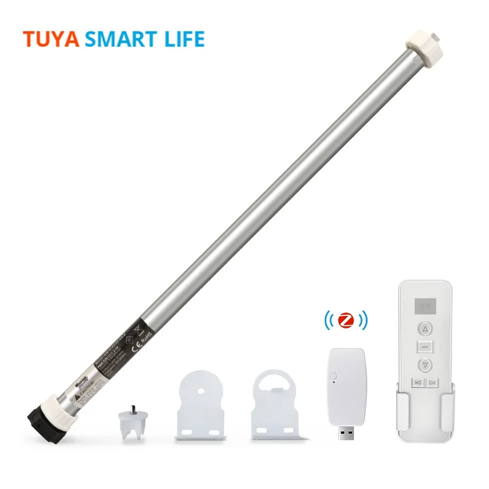 

2023NEW Tuya Zigbee-незаменимая рулонная сегментная трубка для 17 мм и 25 мм, аккумуляторы, Smart Life, Alexa, Google