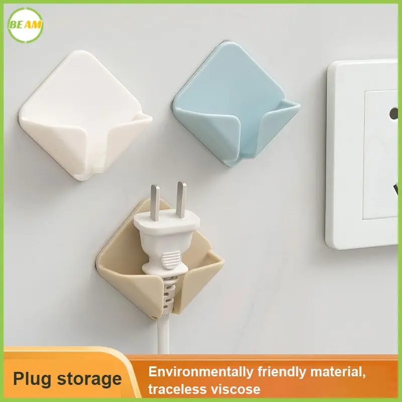 

Настенный крючок-держатель для розеток, без отверстий