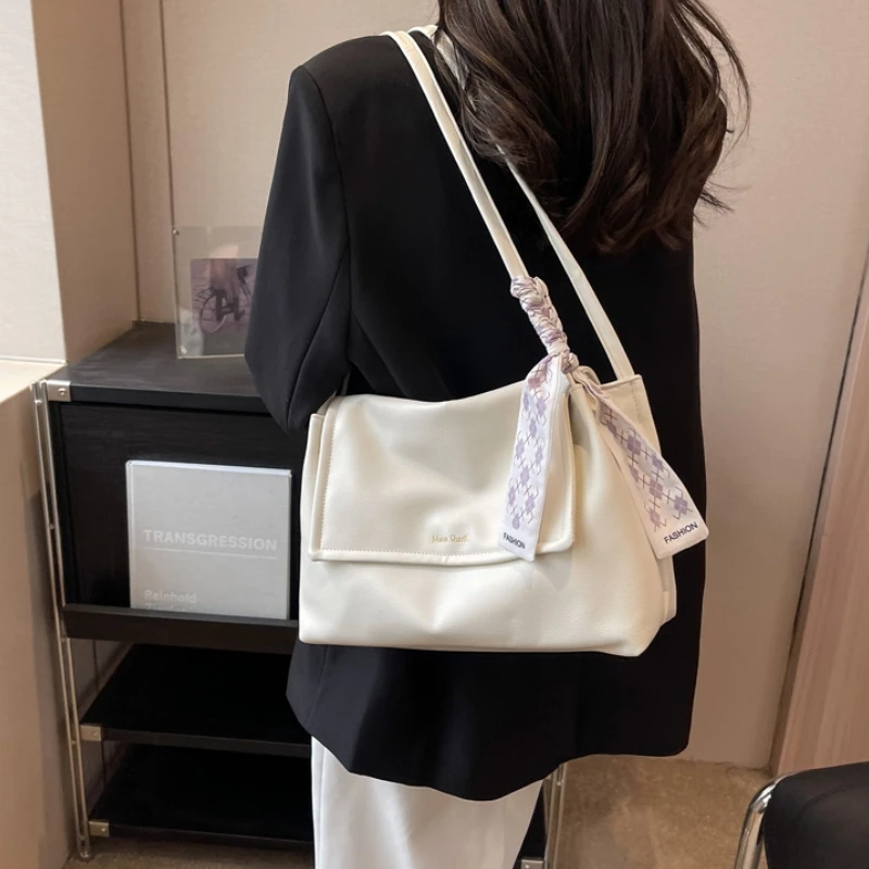 

Сумка-тоут женская из мягкой кожи, вместительный саквояж кросс-боди, Роскошный дизайнерский Модный повседневный чемоданчик для покупок, 2023