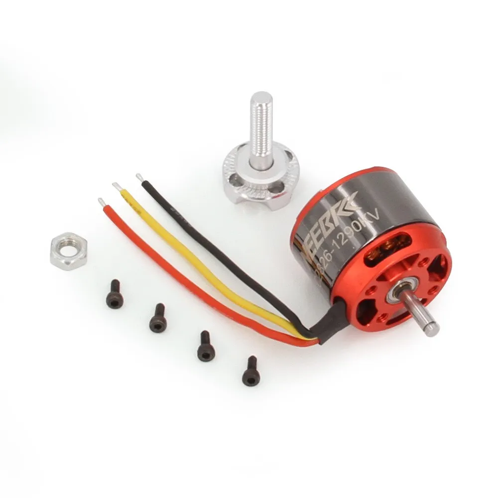 NEEBRC 2826 1290KV Outrunner бесщеточный двигатель 5 мм 2-4S для RC FPV Fixwing Plane Aircraft 1290 пропеллер ESC