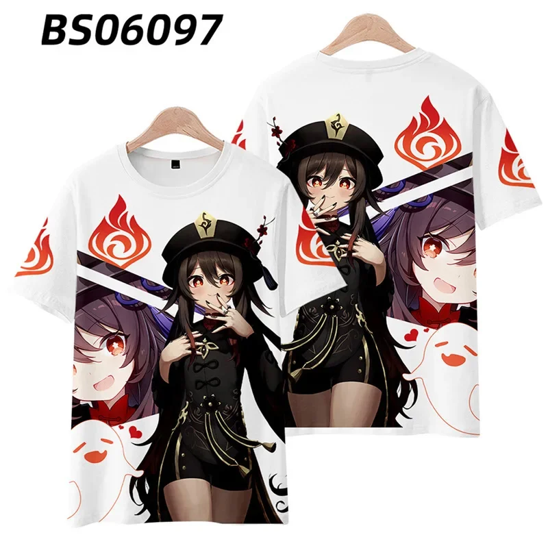 Футболка унисекс с 3D-принтом Kukishinobu и круглым вырезом