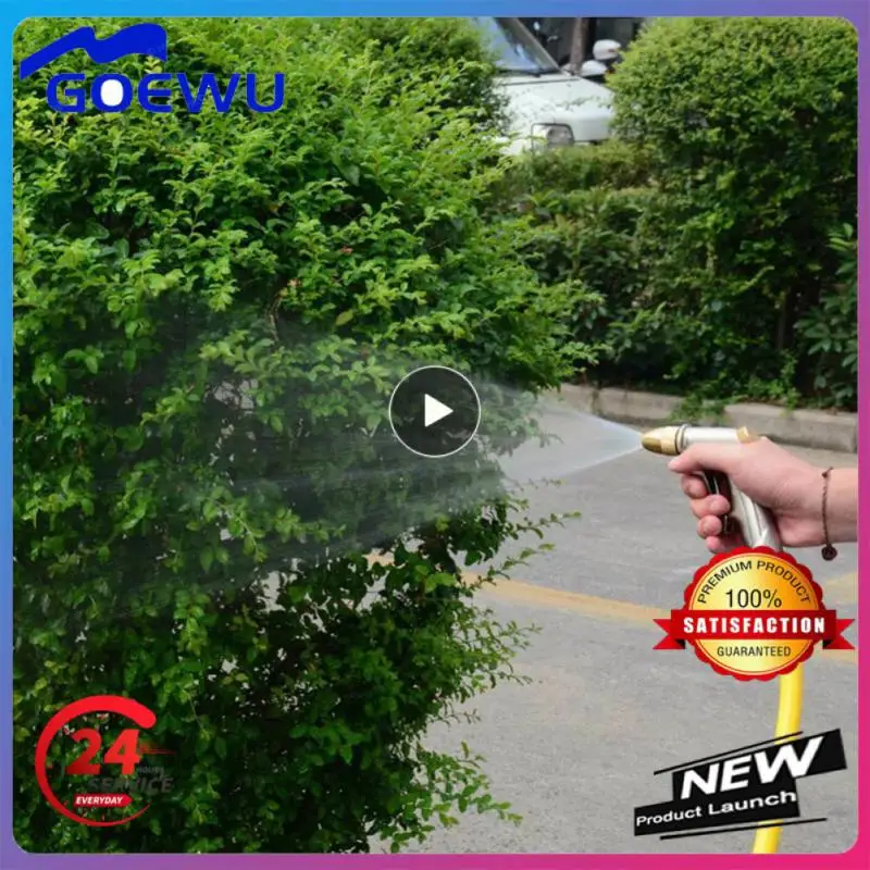 

1~10PCS High Pressure Water Spray Gun Metal Brass Nozzle Garden Sprinkler Wash Water Pipe Car Car Lawn Guns Sprayer Hose Tool