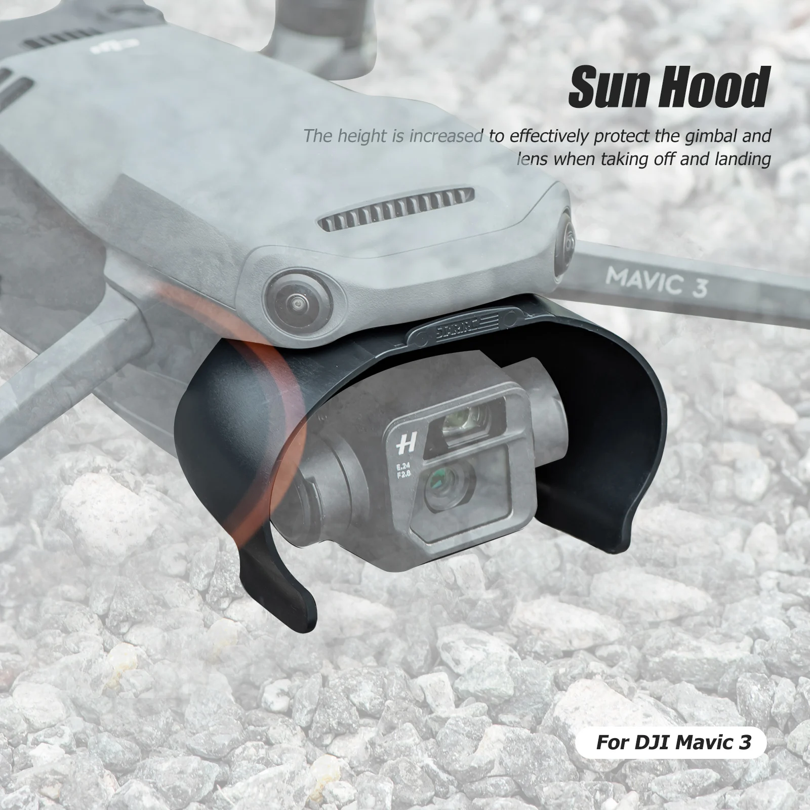 

DJI Mavic Mini 2/MINI SE крышка объектива с антибликовым покрытием крышка объектива карданный козырек Солнцезащитный козырек для DJI Mavic аксессуары дл...