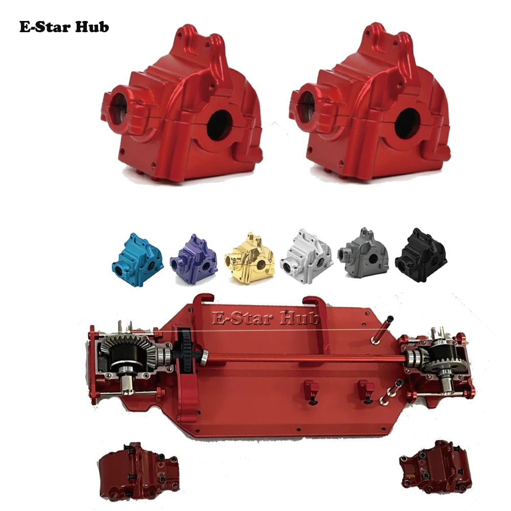 Wltoys 144001 металлическая коробка передач Корпус дифференциальный корпус для 144002