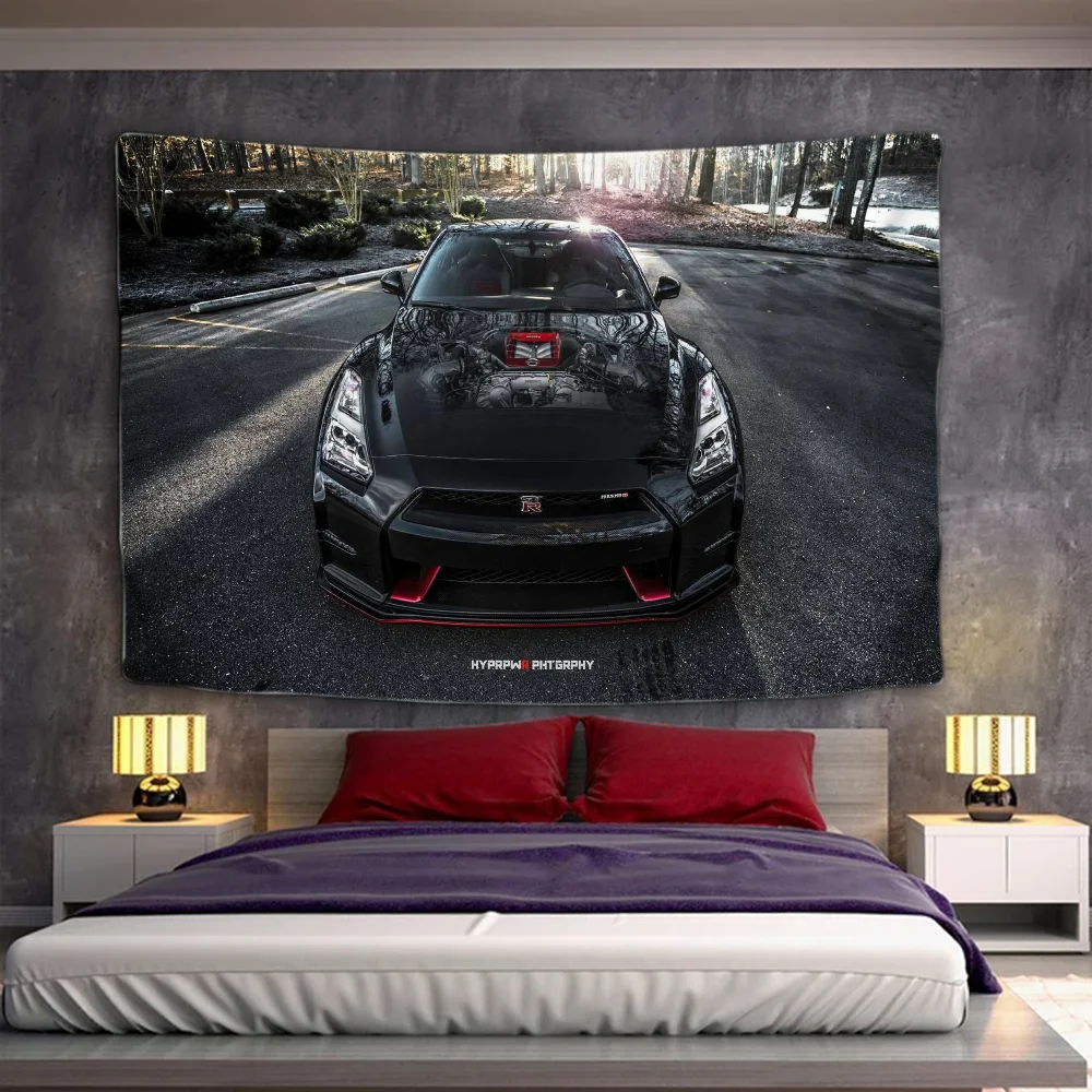 Гобелен Laumango для декора спальни ручная стирка тканое искусство аниме эстетика 100%