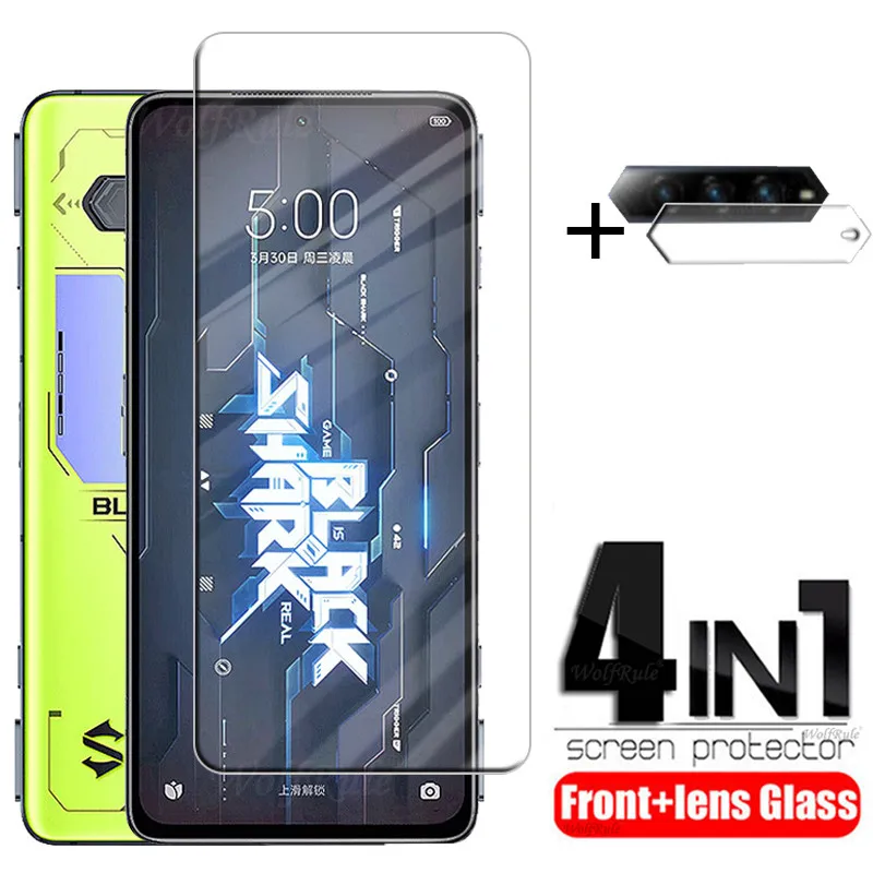 

For Xiaomi Black Shark 5 RS For Black Shark 5 RS Tempered Glass 9H Transparent Screen Protector For Black Shark 5 RS Lens Glass
