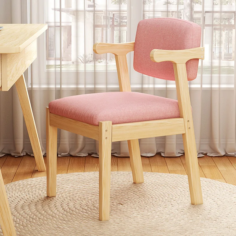 

Dining Chair Nordic Style Chair Home Armchair Simple Modern Economical Writing Chair Dining Room Stool