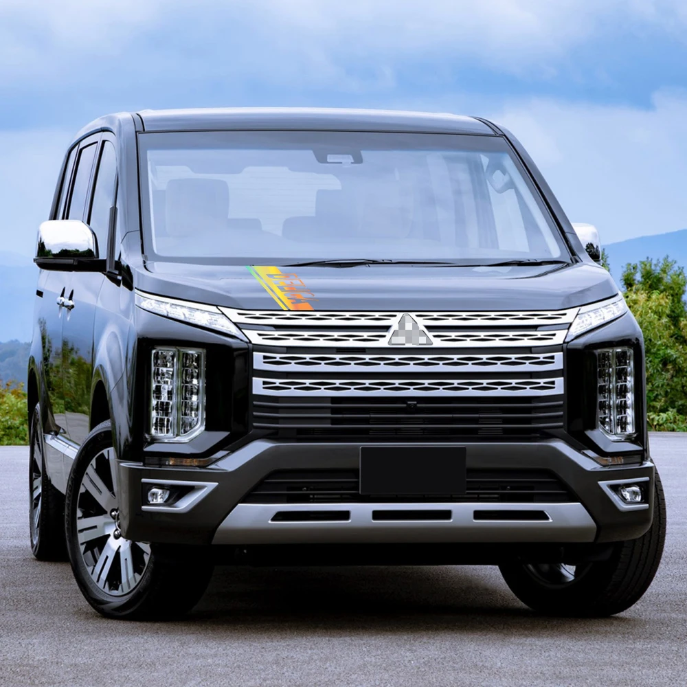 Наклейка для линии двигателя Mitsubishi Delica D4 D2 L300 L400 аксессуары тюнинга виниловые