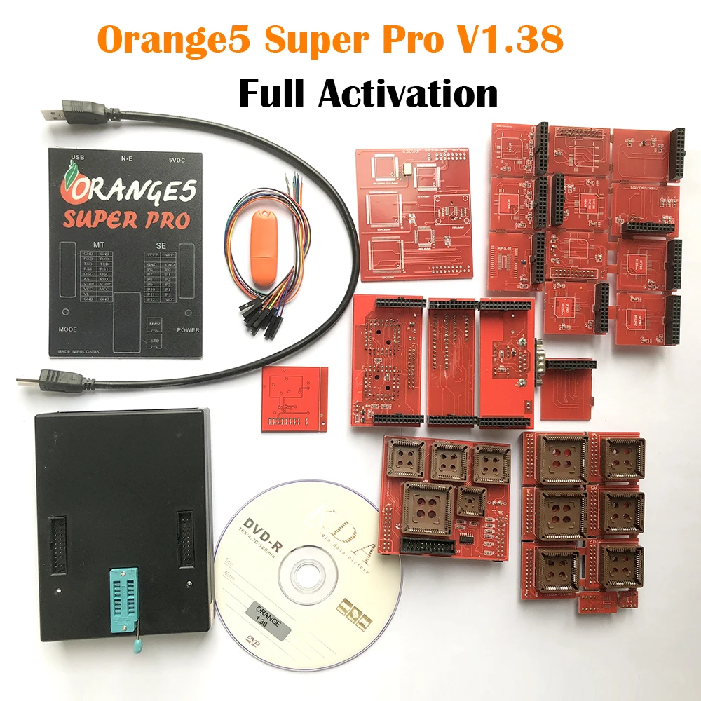 Программатор Orange5 Super Plus V1.42 оранжевый 5 программатор для автомобиля с активацией