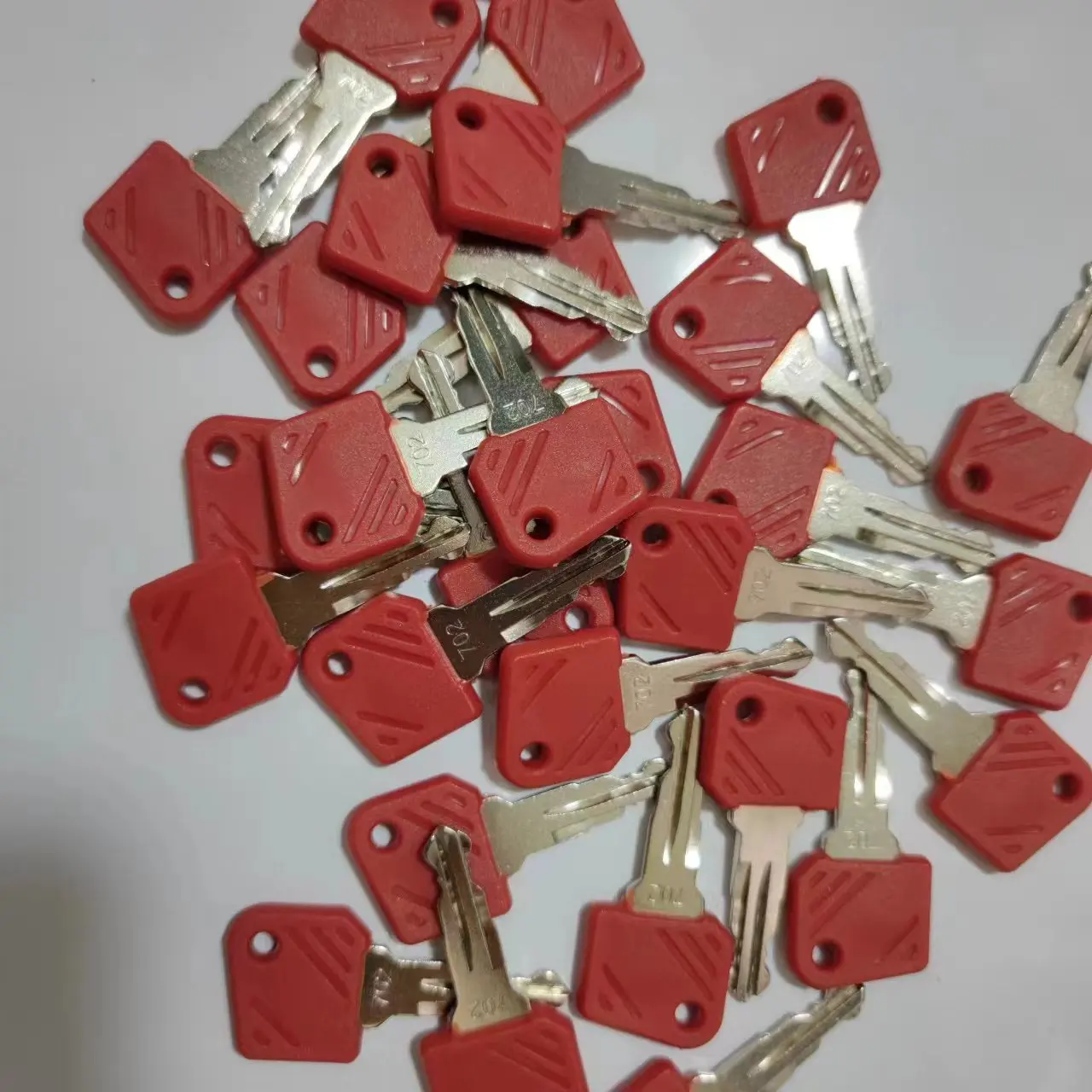 

3pcs Forklift 702 key for 26906870 key switch