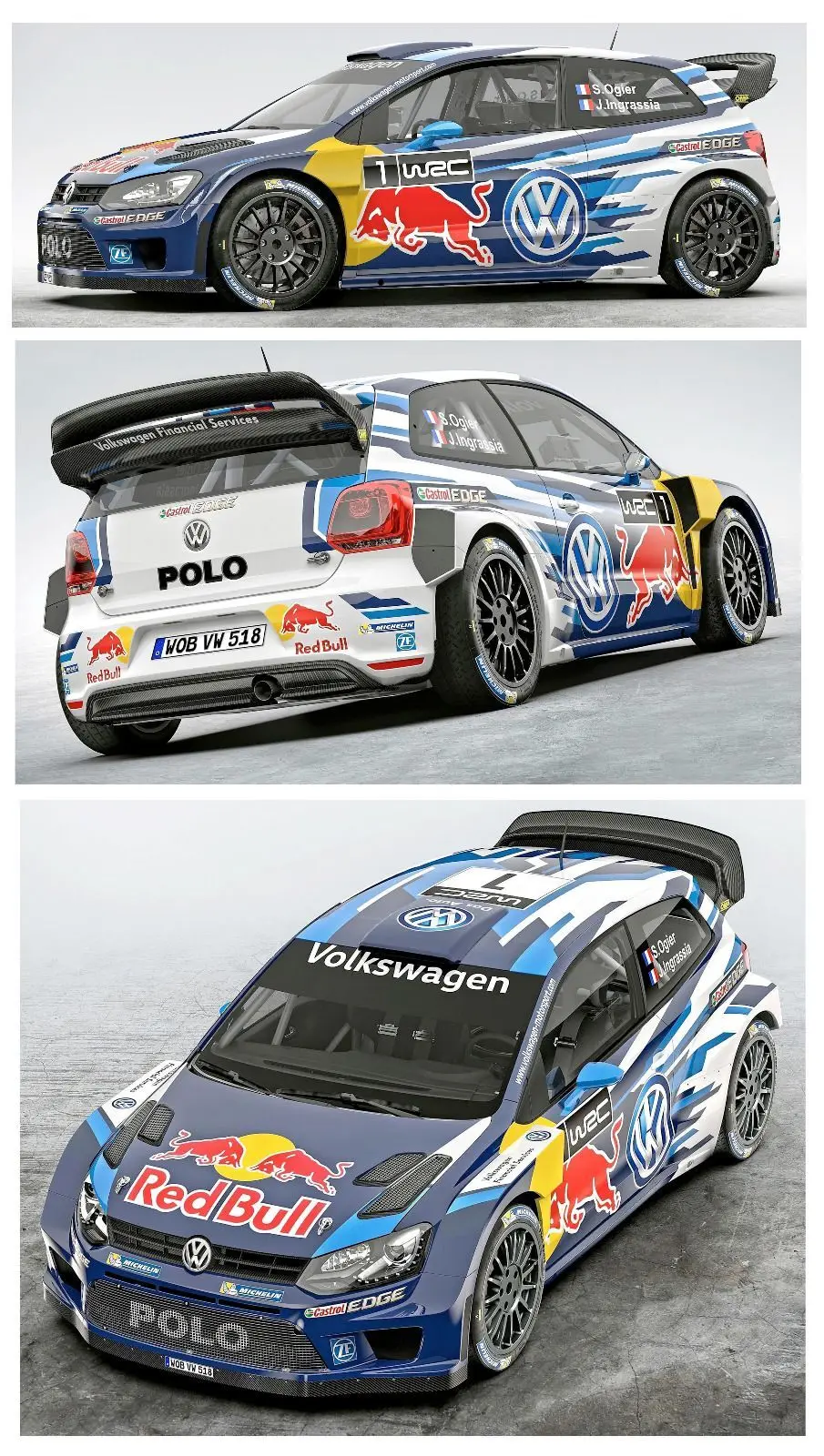 Окно с супер логотипом/светодиодные наклейки ведром/наклейки для Volkswagen Polo WRC TC096