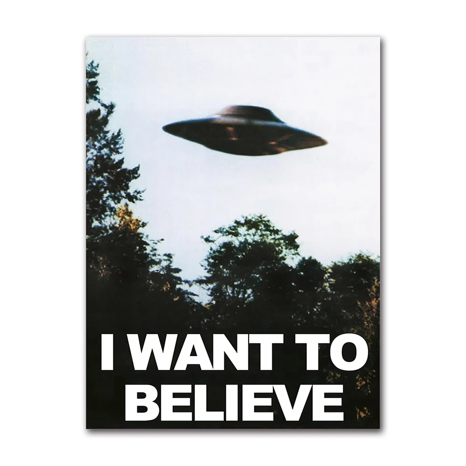 

Печать на холсте I WANT TO BELIEVE - The X Files AliPaint