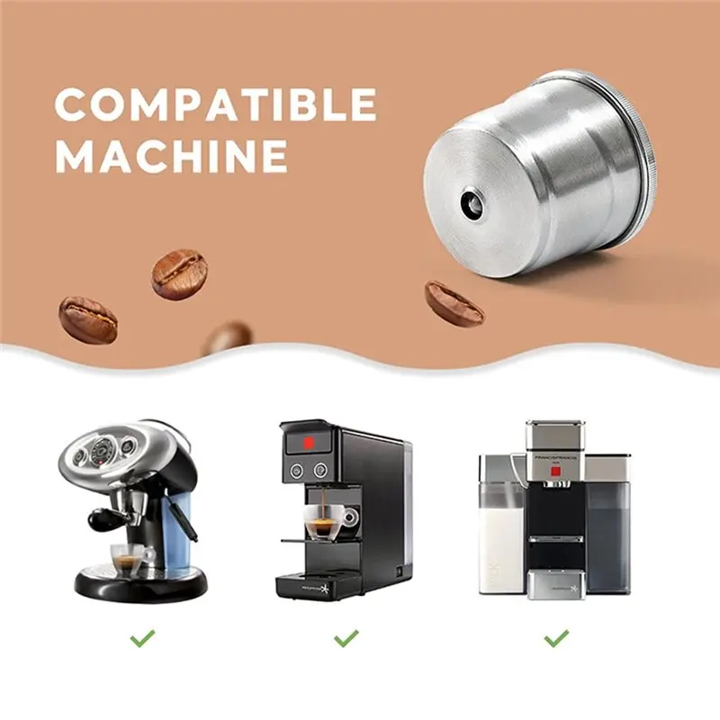 Фото Капсулы для кофе из нержавеющей стали FGGS для кофемашин Illy X7/X8/X9/Y3/Y5 - Фильтры-капсулы №1