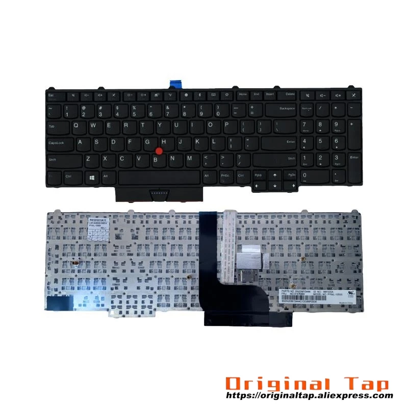 Английская клавиатура США для Lenovo Thinkpad P51 P71 01ER951 01HW241 01ER981 01HW271