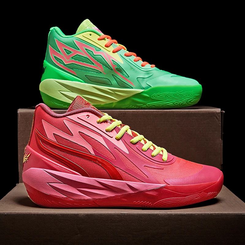 

O-8033 High Quality Mens Basketball Sneakers Wearable Training Sports Shoes for Kids Breathable Cushion Basketball Shoes 35-46