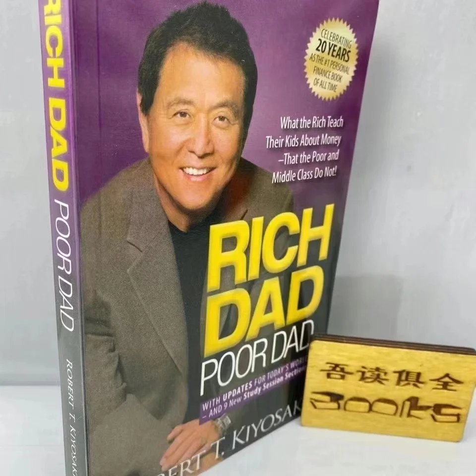 

RICH DAD POOR DAD Robert Toru Kiyosaki Личные финансы Детские книги Финансовый интеллект Просвещение Учебная книга