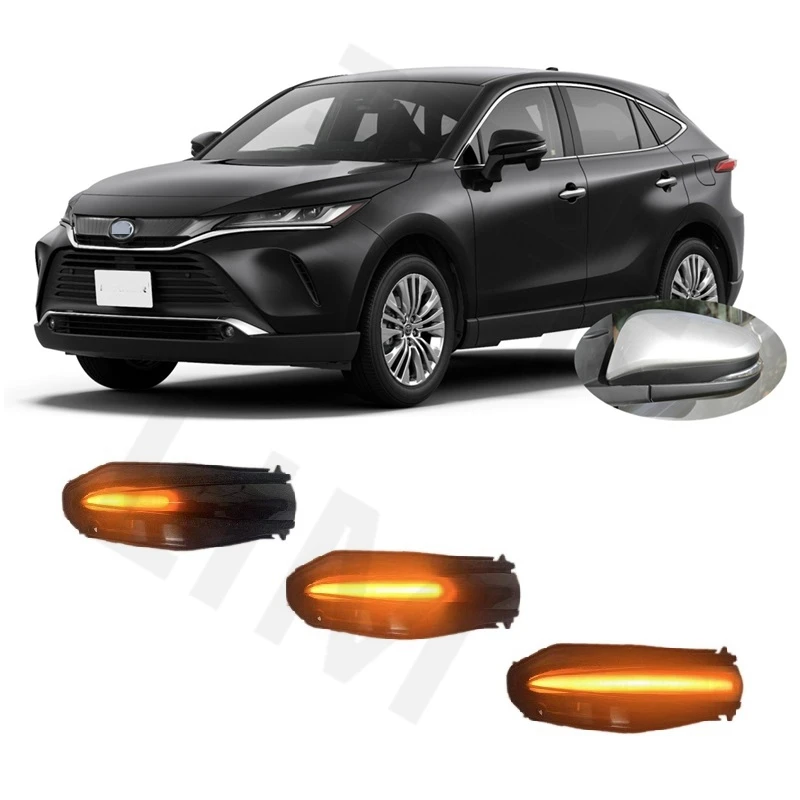 Для Toyota Harrier III XU60 AVU65 ZSU6 # 2013-2019 IV XU80 2020 2021 Последовательный индикатор Динамический