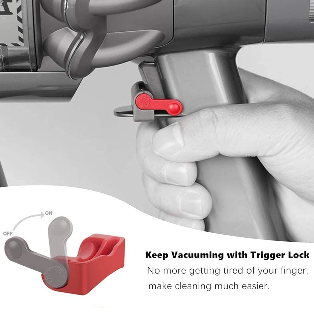 

Groom Tools for Dyson V15 V11 V10 V8 V7 V6 Vacuum Cleaner, Pet Grooming Tool, with Attachment Adapter and Trigger Lock
