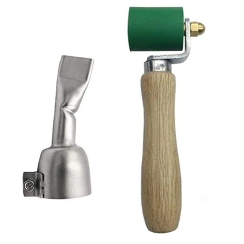 

PVC Floor Repair Welding 2Cm Nozzle Welding Tip Flat Nozzle Plastic Welder Tips Roller For Hot Air Torch
