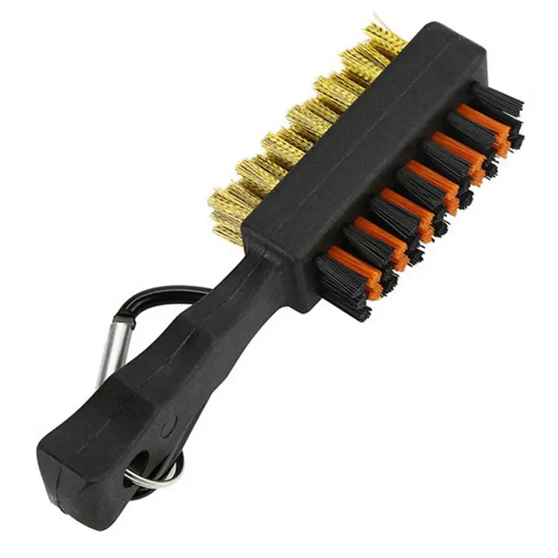 Club Brush Groove Cleaner Dual Sided Tools Portable Metal Li