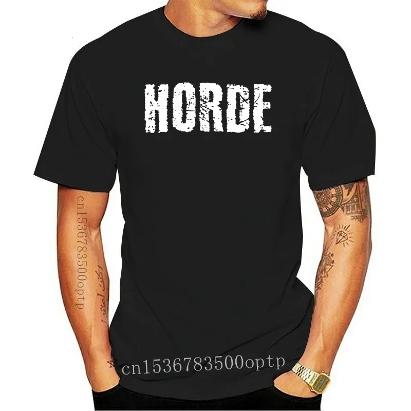 

New Personalized Horde Tshirt Men Cotton Men And Women T Shirts Crew Neck Plus Size S-5xl