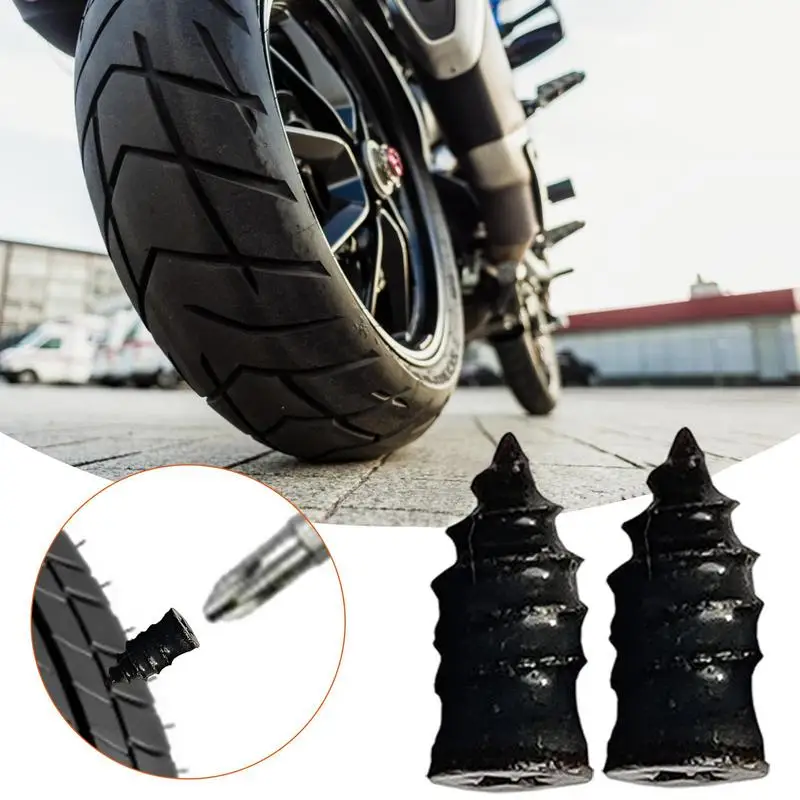 

Car Tire Repair Tools Kit Rubber Strips Tubeless Repair Tools Motorcycle Kit Quick Puncture Repair Tools For Car Electric Bike