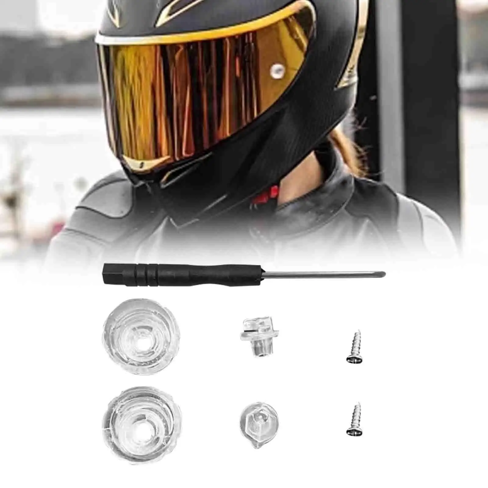 

Штифты для козырька шлема. Простая в установке фурнитура для шлема для X14 RF1200.