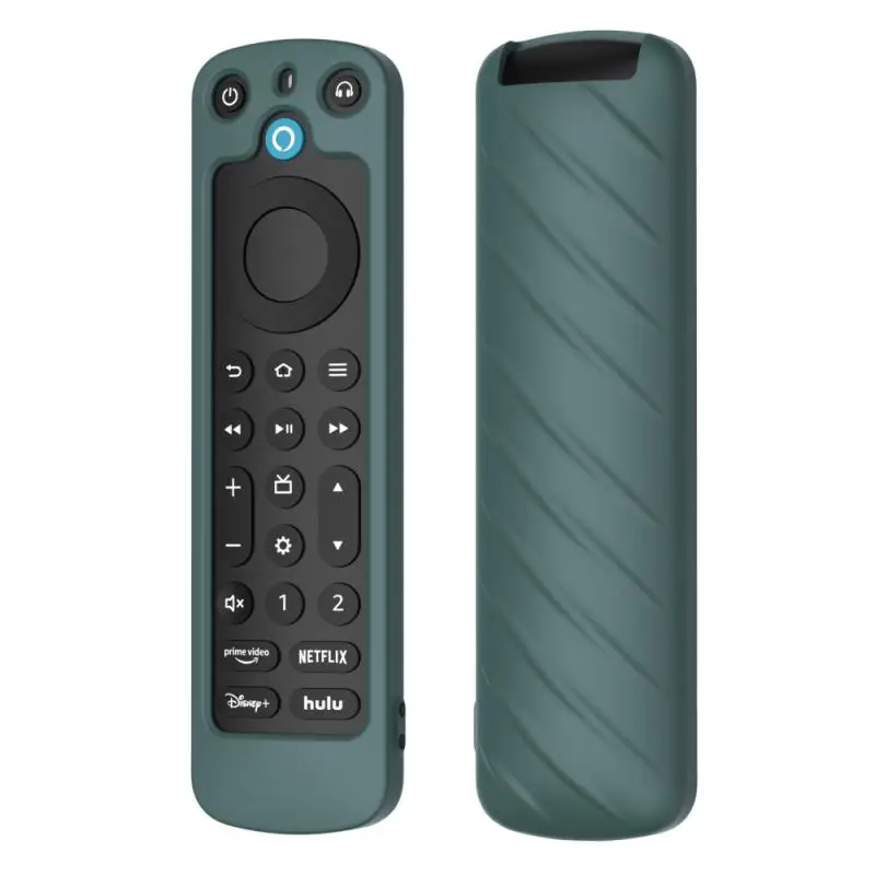

For Amazon Alexa Voice Silicone Cover Shockproof Durable Washable Remote Control Cover Remote Control Accessories Cover New
