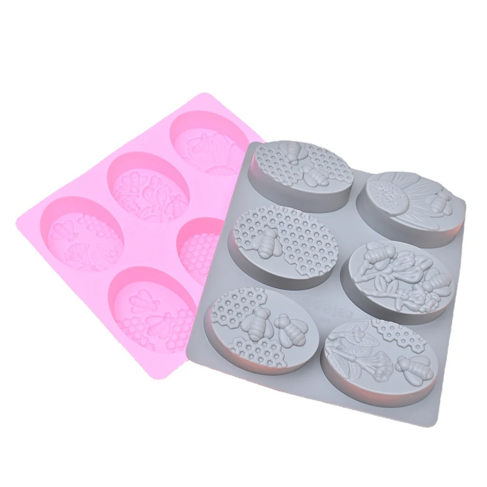 

3D DIY Fondant Honeycomb Soap Molds Bee Moulds Pastry Cupcake Chocolate Cookie Cake Molds Kitchen Accessories Home Decoration