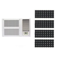 Small Powerful 9000Btu 12000Btu 18000Btu 24000Btu Solar Air Conditioner Split Unit Type Dc Inverter For Office