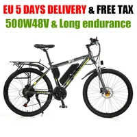 26 Inch Electric Bicycle 48V500W Power Bicycle Variable Speed Mountain Bike Motorcycle Electric Mountain Bike Manufacturer