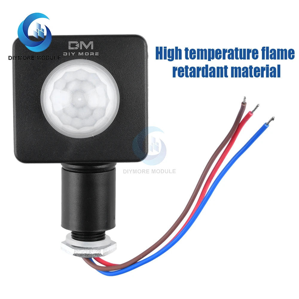 PIR Motion Sensor Detector 12MM diymore
