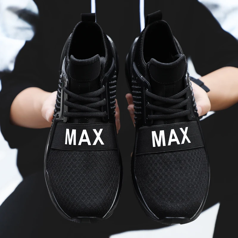 Mens Fashion Outdoor Running Shoes Lightweight Breathable Mesh Casual Multi-sports Sneakers