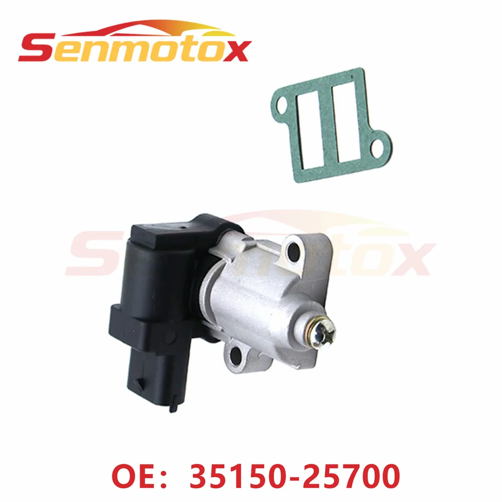 Фото Клапан регулировки холостого хода 35150-25700 (9520930002) для Hyundai Kia Rondo Carens 2.0L Sonata 2004, 2006, 2008. Автозапчасти 3515025700 №3