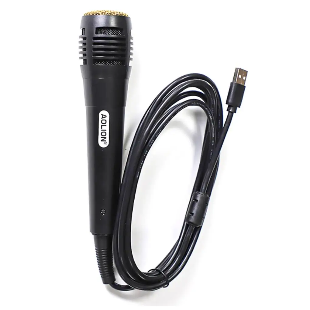 

Wired USB Microphone Universal Bar Game Mic Home Electric Equipment