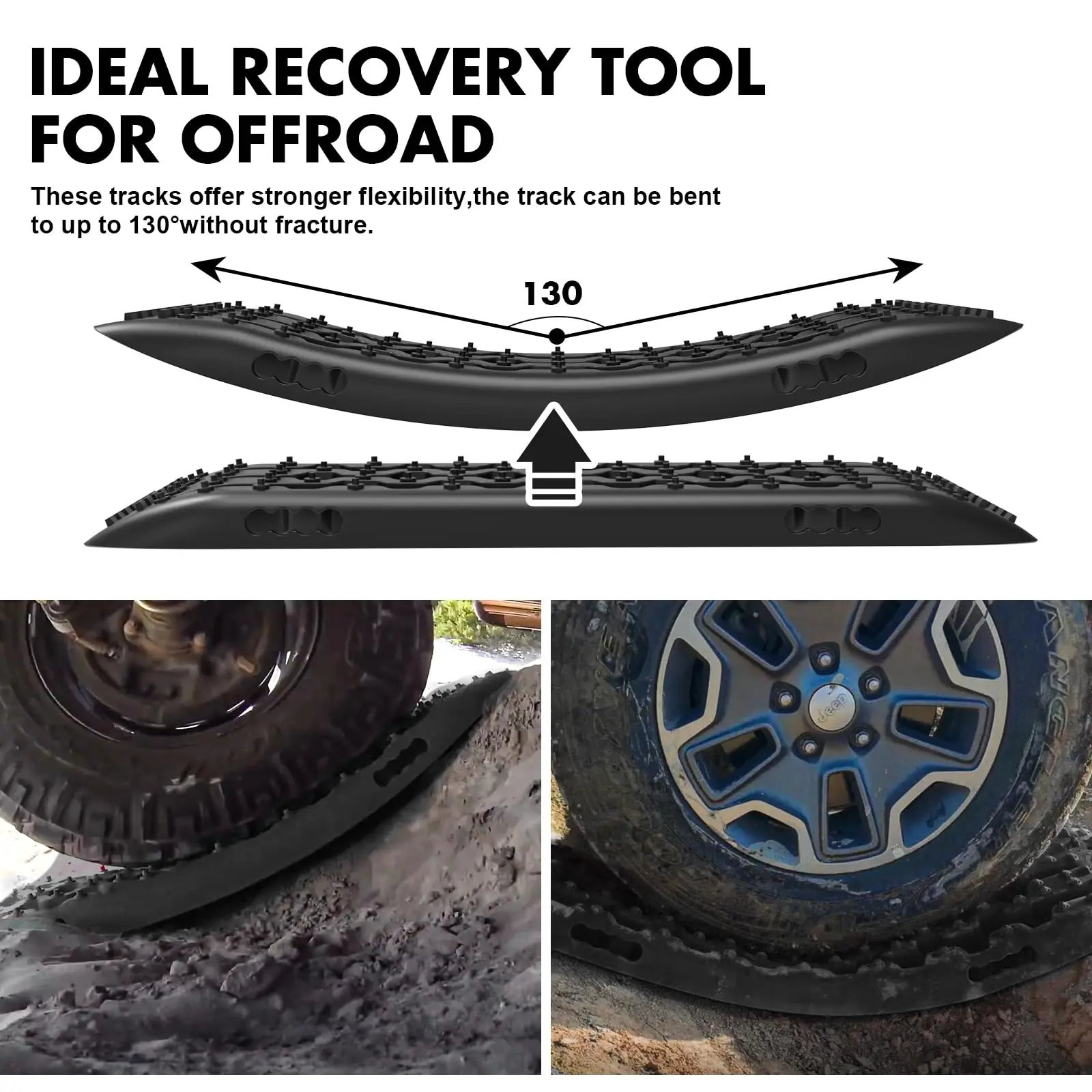 Супер-прочный высокопрочный полипропилен 104 см автомобильные внедорожные