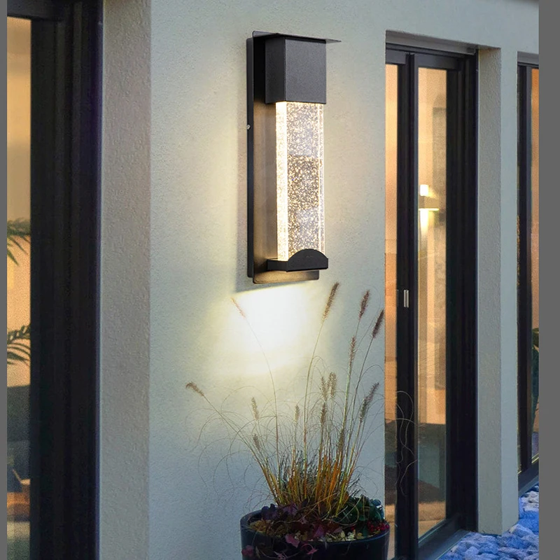 Купи Nordic Led Outdoor Lighting Garden Minimalist Home Decor Wall Light Living Room Bedroom Decoracion Habitacion Street Lamp за 6,485 рублей в магазине AliExpress
