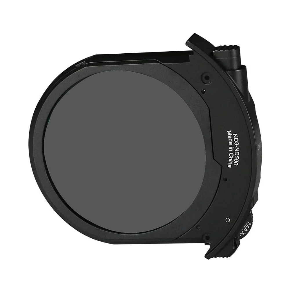 Фото Комплект переменных ND-фильтров Meike MK-EFTR-VND (фильтр нейтральной плотности) для Canon и Meike, адаптер для всех вставных фильтров №3