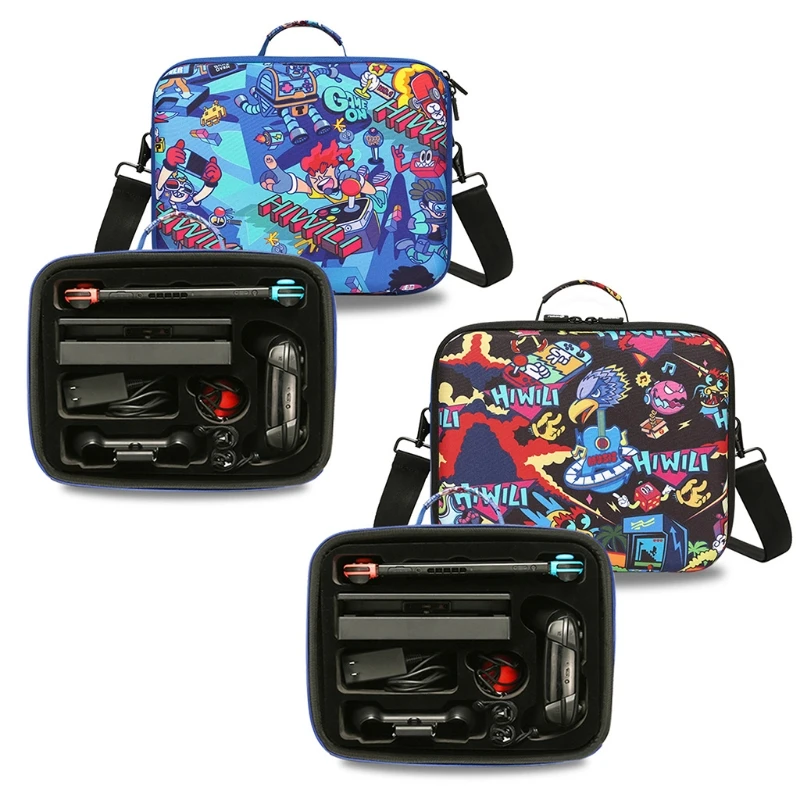 

Deluxe Edition Large Capacity Portable Switch Carry-all Hard Messenger Bag