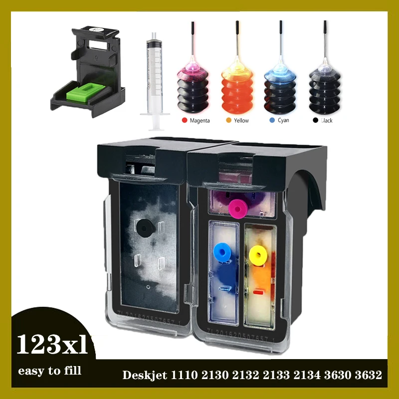 Картридж для принтера HP 123 HP 123 Deskjet 1110 2130 2132 2133 2134 3630 3632 ENVY 4513 4520