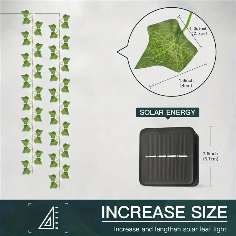 Светодиодная лампа в виде кленового листа 2/5/10 м