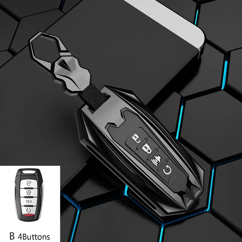 Чехол для автомобильного ключа из цинкового сплава чехол GWM P Series пикапа Great Wall POER