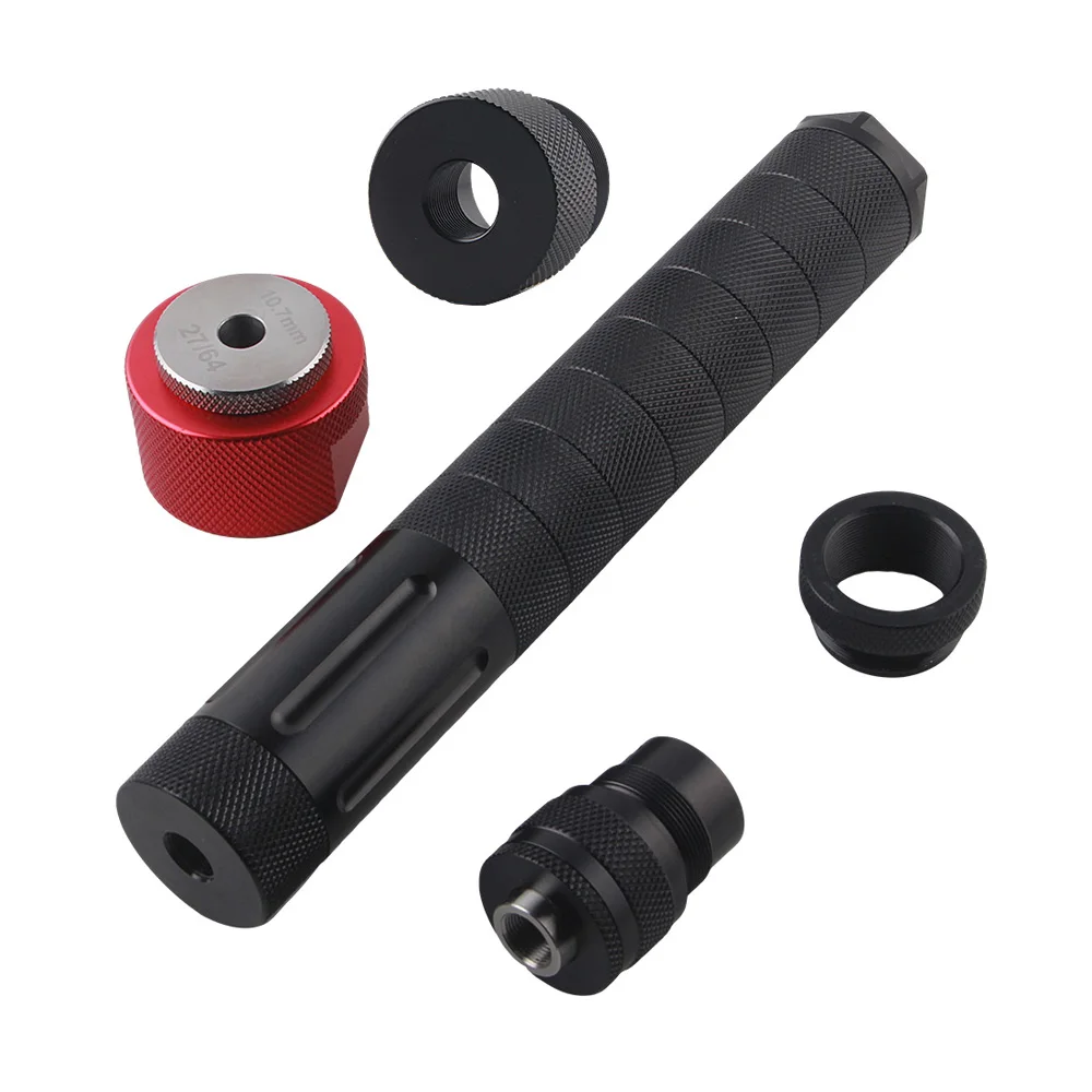 

10''L 1.57''OD Aluminum 1/2-28 5/8-24 thread Modular MST 1.375x24 booster Jig car Oil Catching Cleaning Device