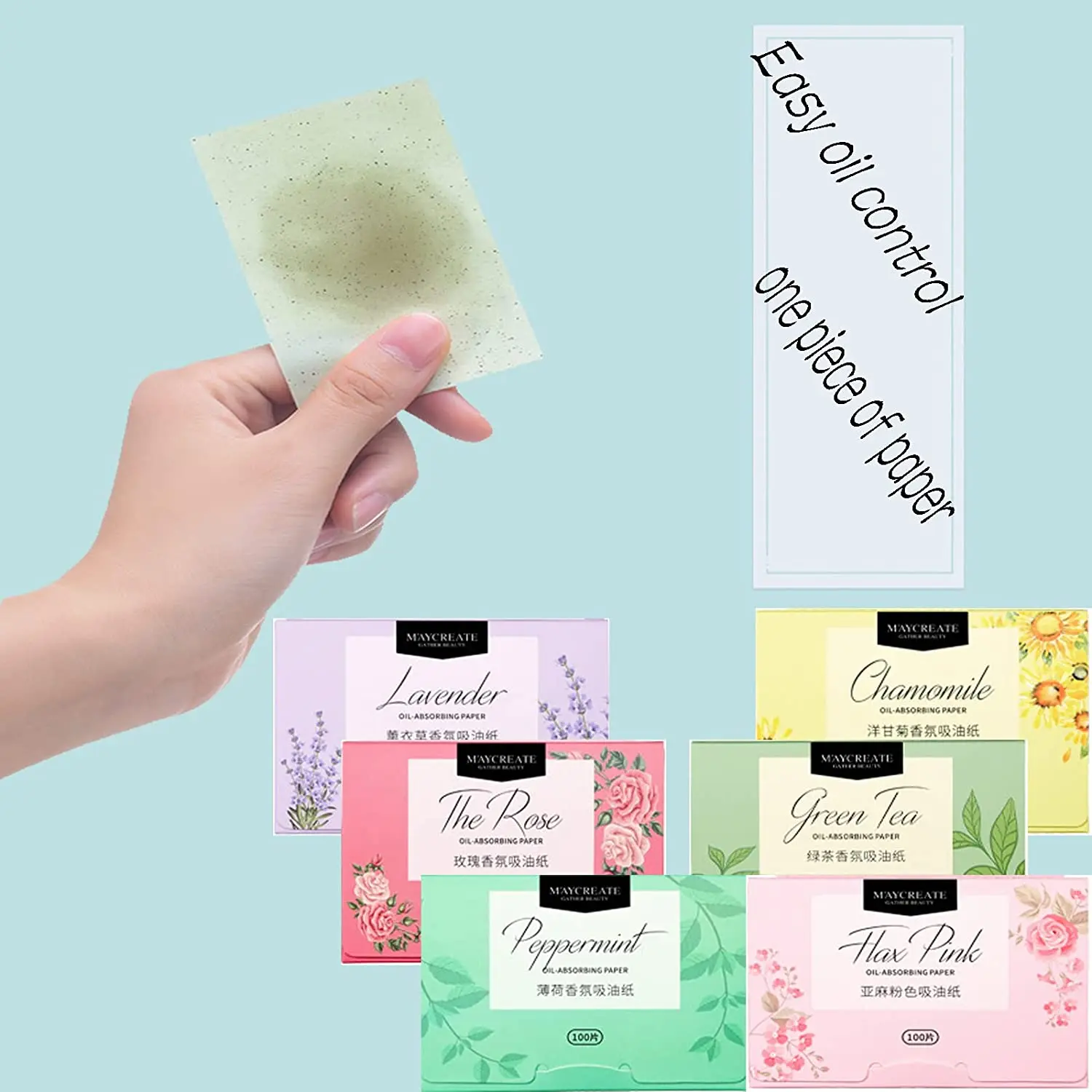 Пленка для жирной кожи впитывающая масло удаления лишней и сияния 400 штук |