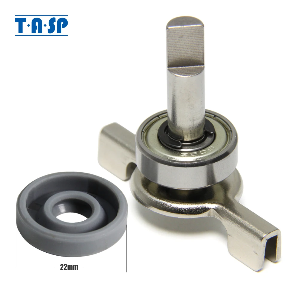 

1pc Shaft Assembly Parts with Bearing(608Z) and Oil Seal(8 * 22 * 7mm) for LG Breadmaker Buckets 1.5L & 2.0L
