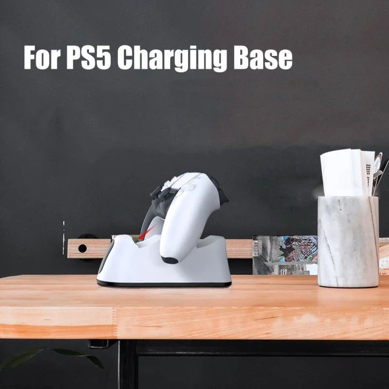 

For PS5 Game Controller Charger PlayStation 5 Wireless Handle Contact Type-C Dual Gamepad With LED Indicator