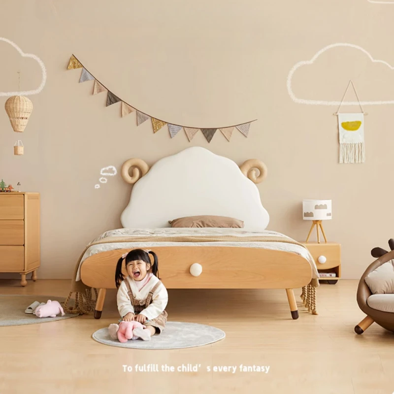 Детские кровати Wood Life QF50TC для девочек телескопическая сращивающаяся кровать